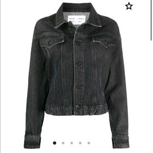 COPY - Proenza Schouler White Label washed denim jacket